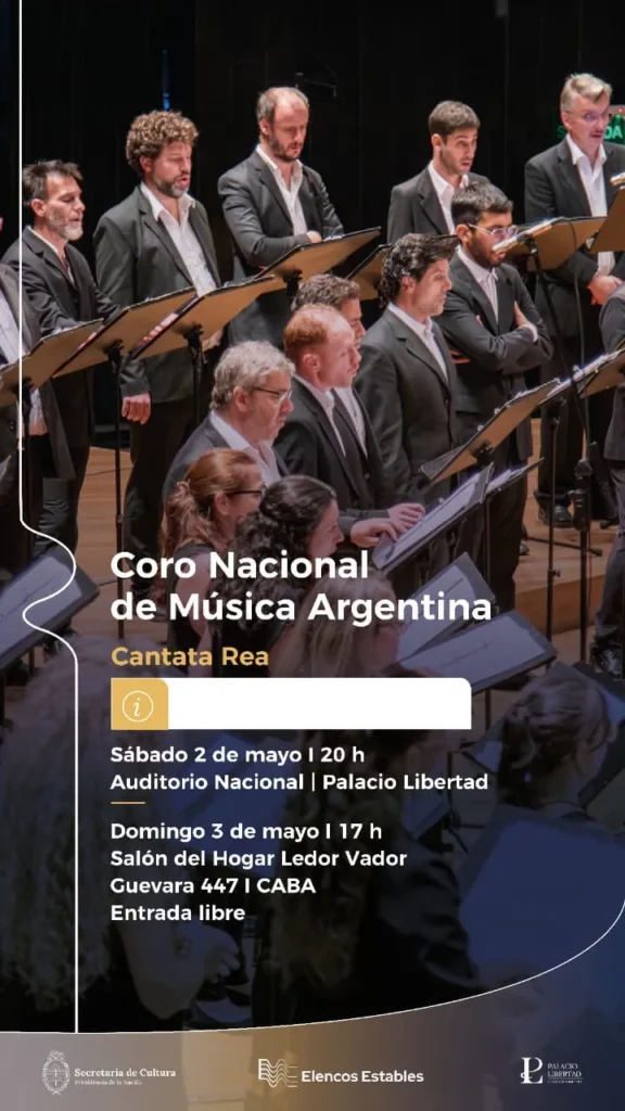 Coro Nacional Audiciones Orquesta Sinfónica Nacional Mayo 2026 en Palacio Libertad"